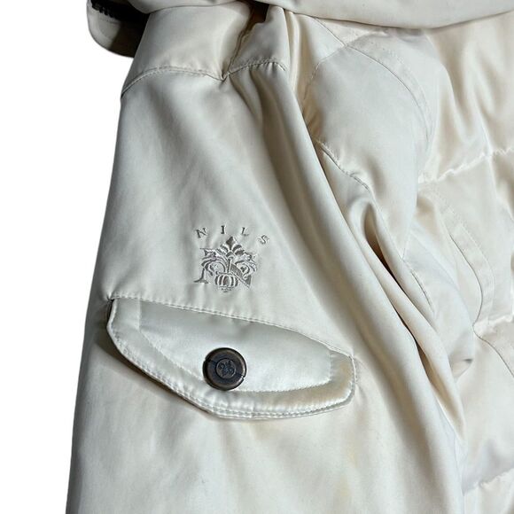 Vintage NILS ski jacket cream size 8 - Picture 5 of 8